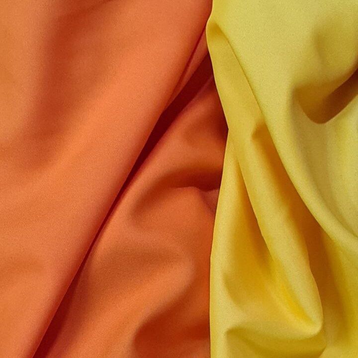 Ткань костюмная Габардин Ширина 150 см Цвет желтый