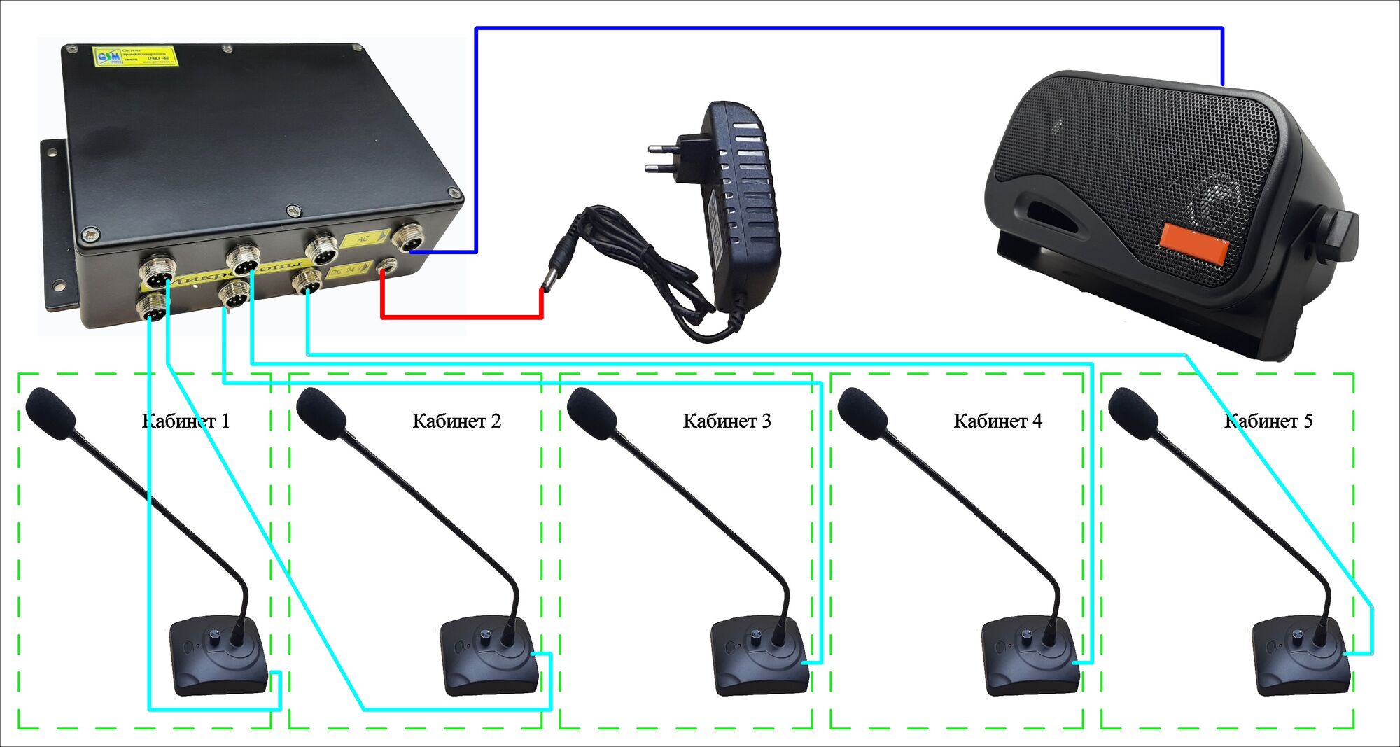 Система громкоговорящей связи «Агат-40»