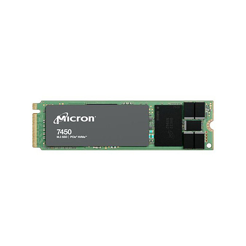 MTFDKBA400TFS-1BC1ZABYY, Диск SSD Micron 7450 MAX M.2 2280 1.6 ТБ PCIe NVMe 4.0 x4