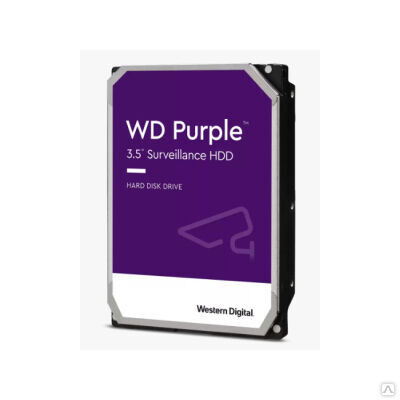 HDD 18000 GB (18 TB) SATA-III Purple Pro (WD181PURP), жесткий диск