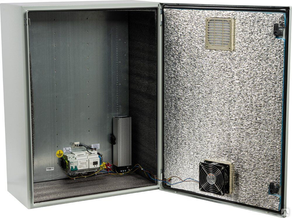 СКАТ ШТ-8630АВ (730), шкаф монтажный с автоматикой управления климатом
