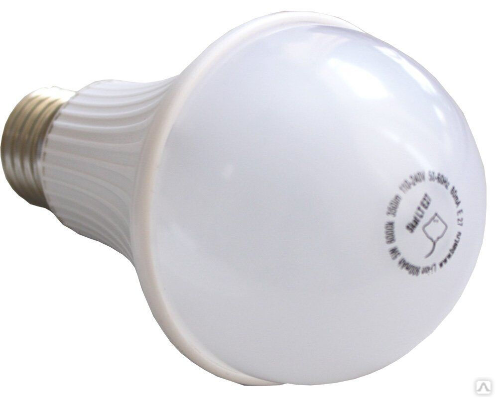 SKAT LED-220 E27 (2455), лампа светодиодная с резервным источником питания