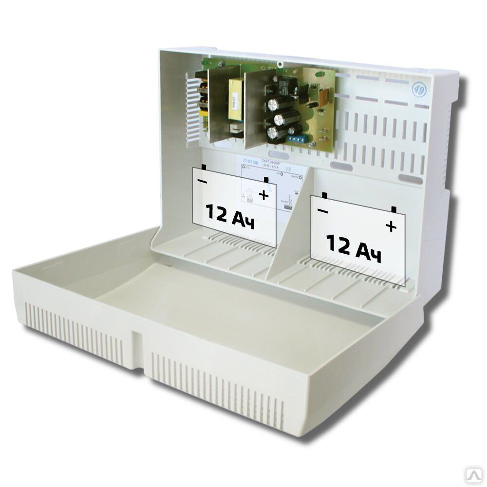 СКАТ-2400 (СКАТ ИБП-24/3-2х12) (105), источник вторичного электропитания резервированный