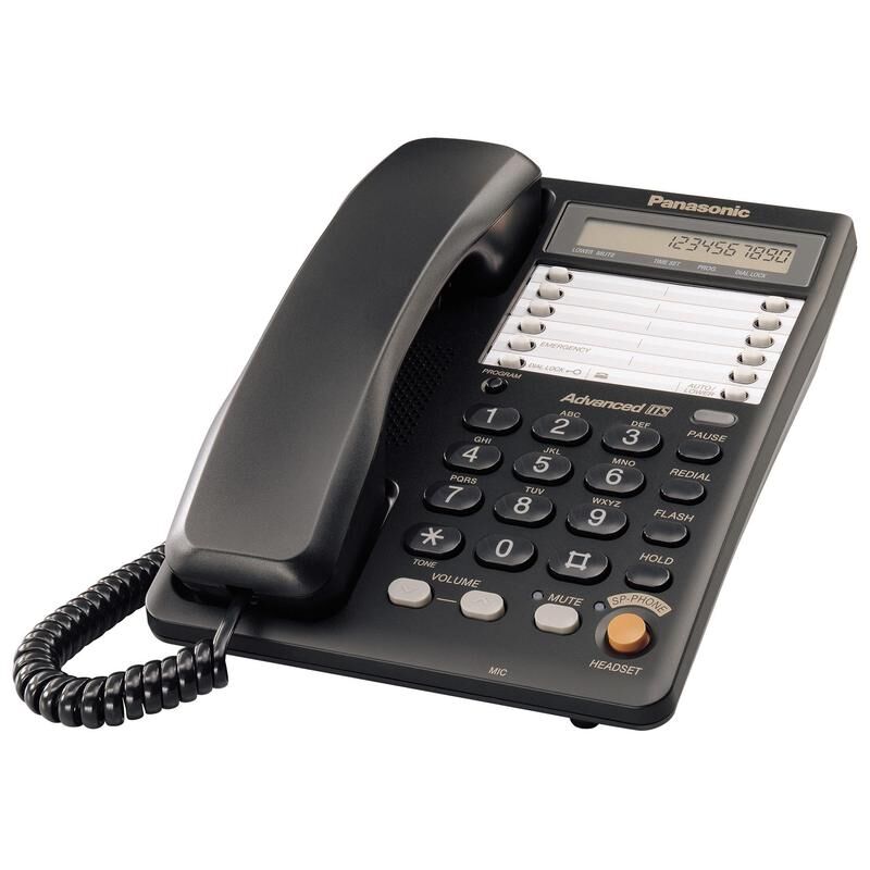 Телефон Panasonic KX-TS2365RU черный