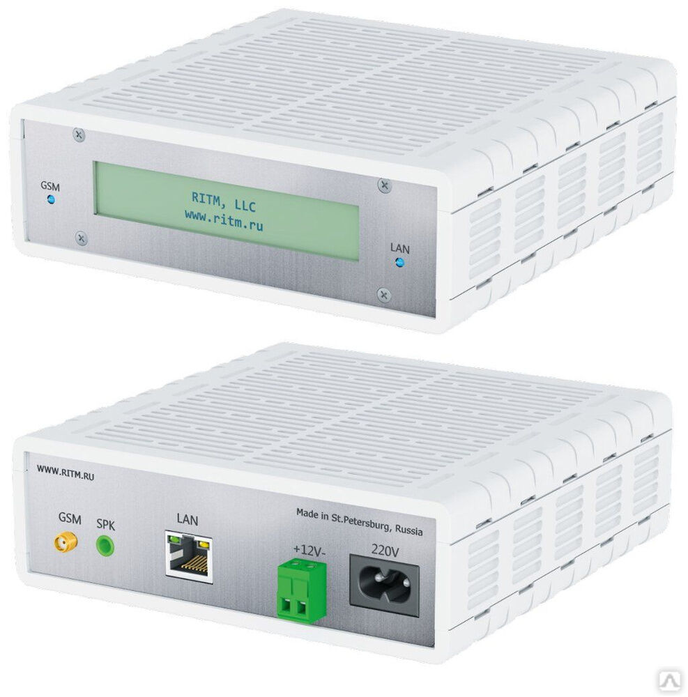 Центральная Мониторинговая Станция "Контакт" - PCN2P-GSM-Ethernet, модем GSM