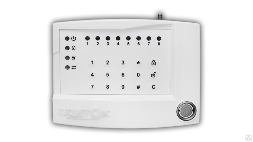 Приток-А-КОП-02.2, устройство оконечное объектовое приемно-контрольное c GSM и LAN коммуникаторами