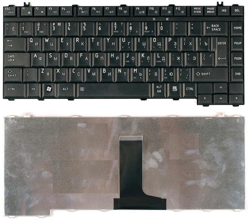 Клавиатура для ноутбука Toshiba A200 A300 L300 M300 p/n: NSK-TAJ01, 9J.N9082.J01, 6037B0028302
