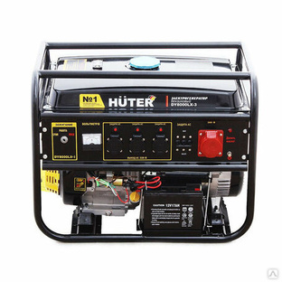 Генератор бензиновый HUTER DY8000LX-3 (220/380 В) 