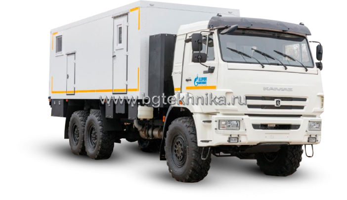 Специальный фургон-мастерская для выездных работ на шасси КАМАЗ 43118-3027-50